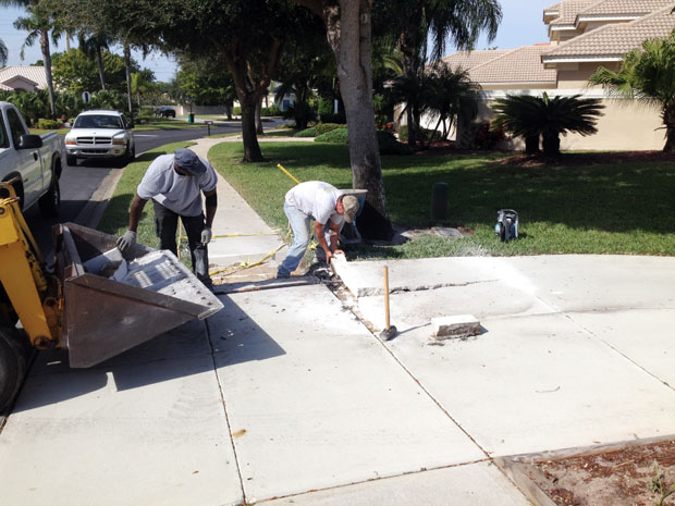 The Cloisters Sidewalk Repair in Indiatlantic, Florida-02