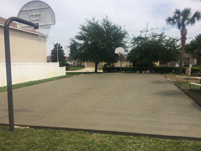 Magnolia Lakes Basketball Court, Melbourne, Florida