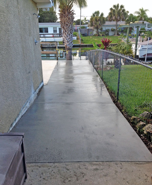 Concrete Patio Extension on Merritt Island, FL-10