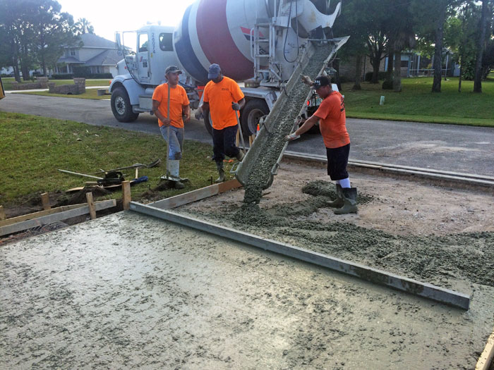 New Concrete Driveway Melbourne FL 10