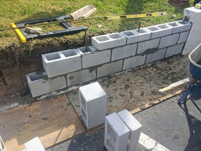 Beach Island Resort Concrete Block Stucco - 08