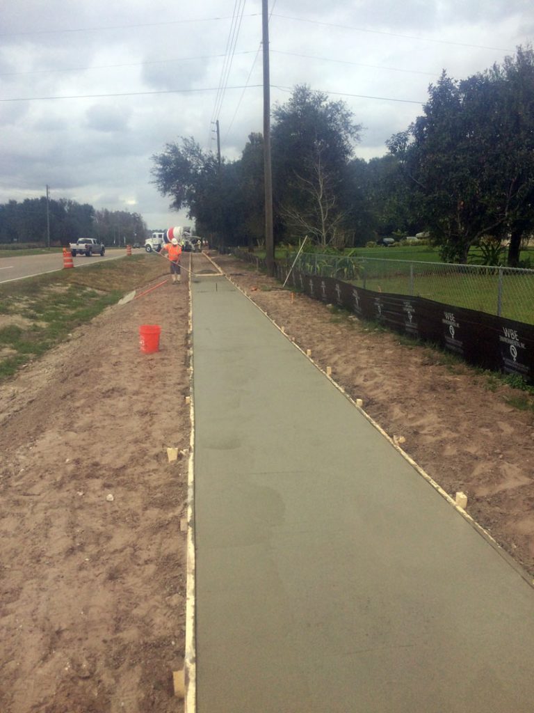 FDOT Concrete Sidewalk Brevard County FL