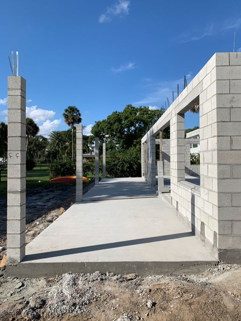 Concrete Slab and Concrete Block