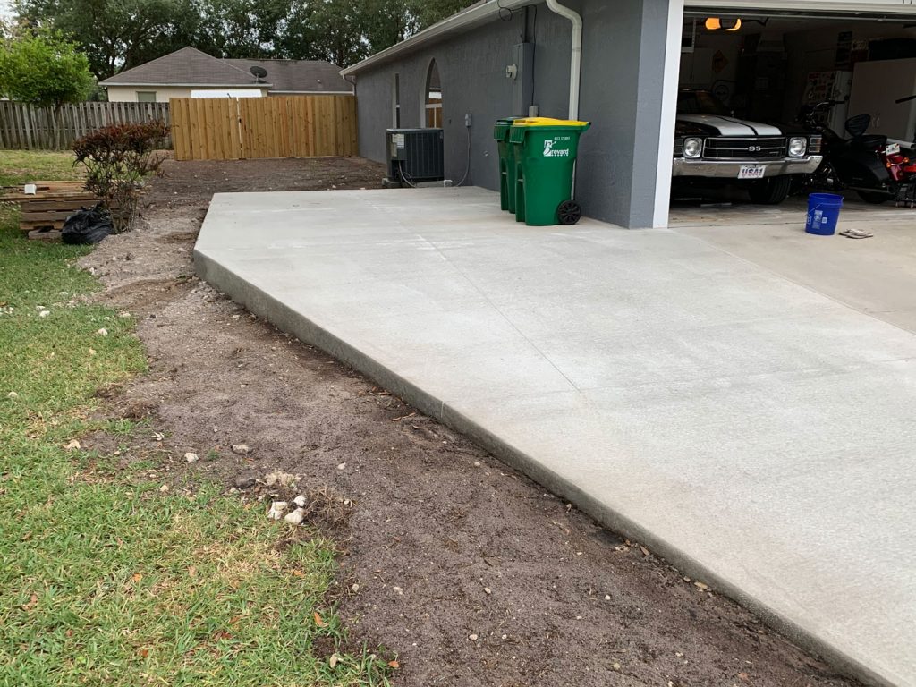 Extending Concrete Driveway Brevard